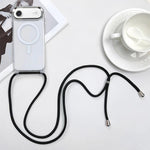 Bao da điện thoại MagSafe bằng PC + TPU có nam châm kèm dây đeo, dành cho iPhone Air, dành cho iPhone 16 Pro Max, dành cho iPhone 16 Pro, dành cho iPhone 16 Plus