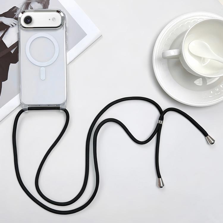 Bao da điện thoại MagSafe bằng PC + TPU có nam châm kèm dây đeo, dành cho iPhone Air, dành cho iPhone 16 Pro Max, dành cho iPhone 16 Pro, dành cho iPhone 16 Plus