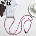 Bao da điện thoại MagSafe bằng PC + TPU có nam châm kèm dây đeo, dành cho iPhone Air, dành cho iPhone 16 Pro Max, dành cho iPhone 16 Pro, dành cho iPhone 16 Plus