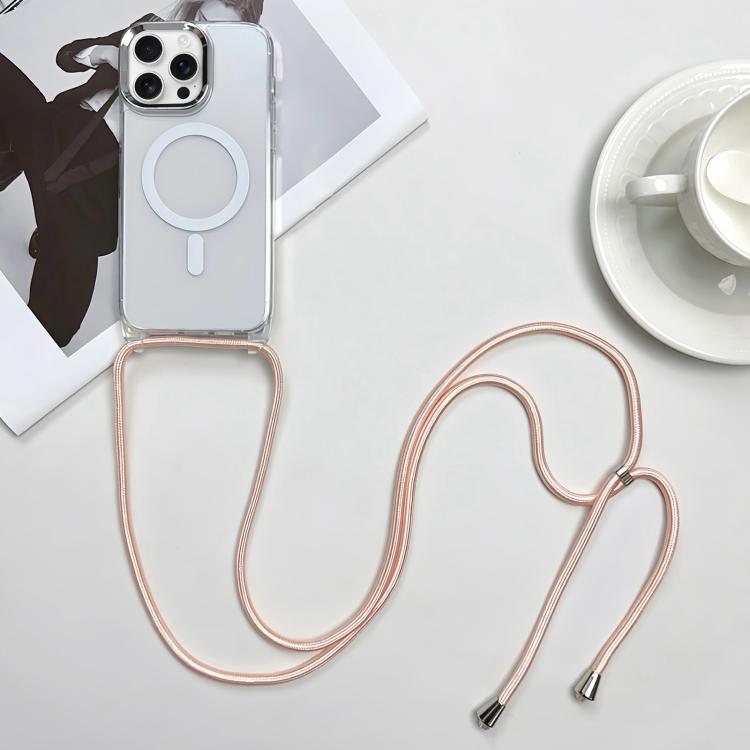 Bao da điện thoại MagSafe bằng PC + TPU có nam châm kèm dây đeo, dành cho iPhone Air, dành cho iPhone 16 Pro Max, dành cho iPhone 16 Pro, dành cho iPhone 16 Plus