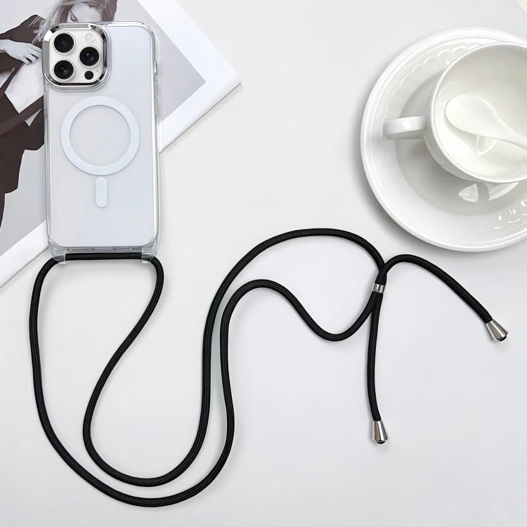 Bao da điện thoại MagSafe bằng PC + TPU có nam châm kèm dây đeo, dành cho iPhone Air, dành cho iPhone 16 Pro Max, dành cho iPhone 16 Pro, dành cho iPhone 16 Plus