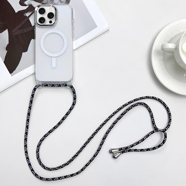 Bao da điện thoại MagSafe bằng PC + TPU có nam châm kèm dây đeo, dành cho iPhone Air, dành cho iPhone 16 Pro Max, dành cho iPhone 16 Pro, dành cho iPhone 16 Plus