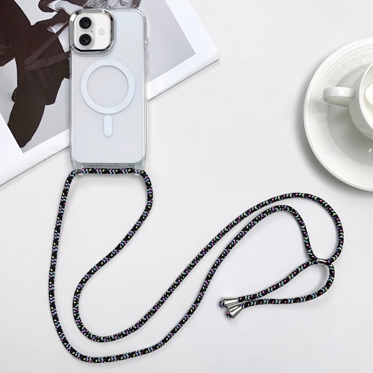 Bao da điện thoại MagSafe bằng PC + TPU có nam châm kèm dây đeo, dành cho iPhone Air, dành cho iPhone 16 Pro Max, dành cho iPhone 16 Pro, dành cho iPhone 16 Plus