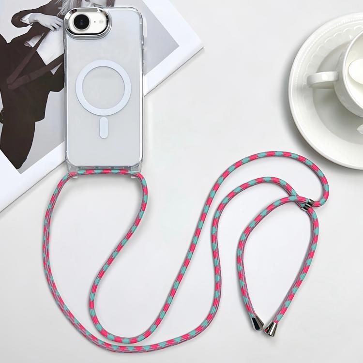 Bao da điện thoại MagSafe bằng PC + TPU có nam châm kèm dây đeo, dành cho iPhone 17e / 16e, dành cho iPhone 17 Pro Max, dành cho iPhone 17 Pro, dành cho iPhone 17