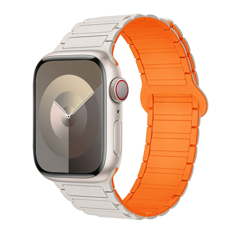 Dây đồng hồ silicone từ tính hình chữ I, dành cho Apple Watch Series 9 45mm, dành cho Apple Watch Series 9 41mm, dành cho Apple Watch Ultra 49mm