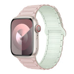 Dây đồng hồ silicone từ tính hình chữ I, dành cho Apple Watch Series 9 45mm, dành cho Apple Watch Series 9 41mm, dành cho Apple Watch Ultra 49mm