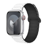 Dây đồng hồ silicone từ tính hình chữ I, dành cho Apple Watch Series 9 45mm, dành cho Apple Watch Series 9 41mm, dành cho Apple Watch Ultra 49mm