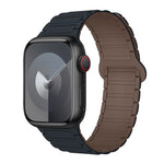 Dây đồng hồ silicone từ tính hình chữ I, dành cho Apple Watch Series 9 45mm, dành cho Apple Watch Series 9 41mm, dành cho Apple Watch Ultra 49mm