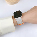 Dây đồng hồ silicone từ tính hình chữ I, dành cho Apple Watch Series 9 45mm, dành cho Apple Watch Series 9 41mm, dành cho Apple Watch Ultra 49mm