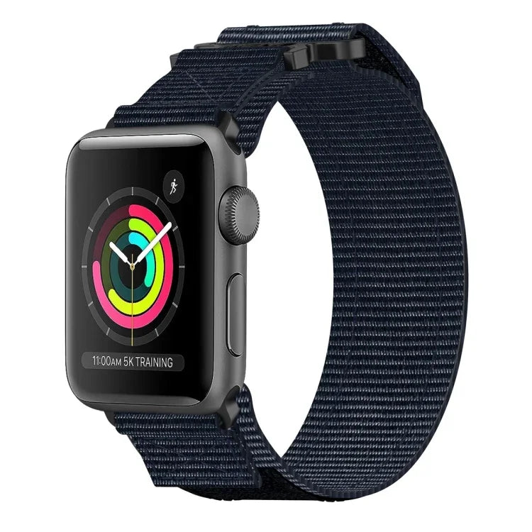 Dây đồng hồ khóa móc và vòng nylon, Dành cho Apple Watch 38mm