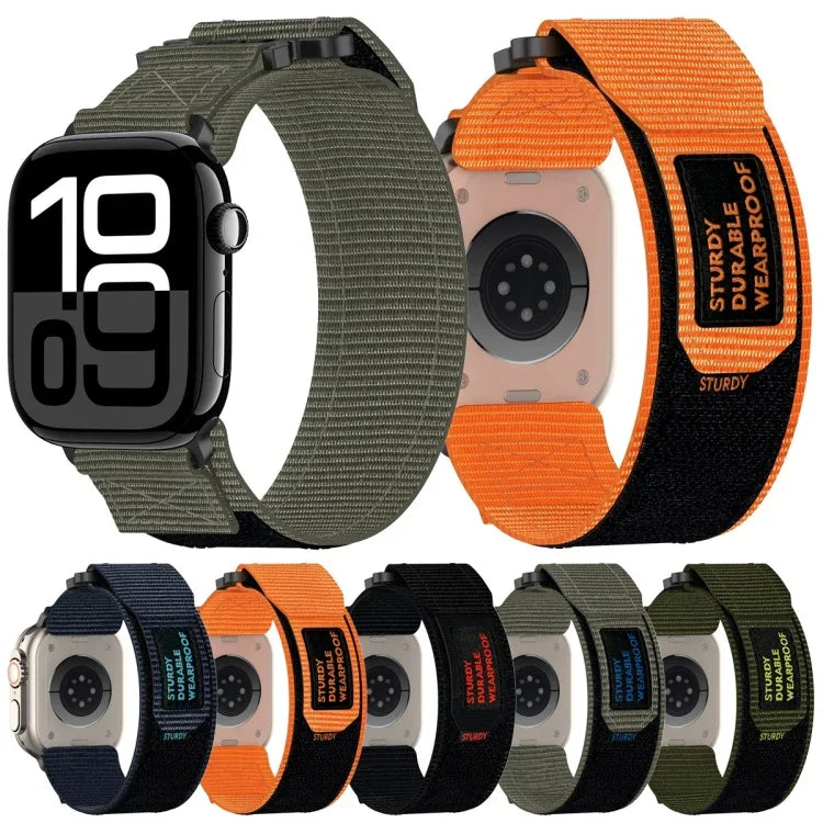 Dây đồng hồ khóa móc và vòng nylon, Dành cho Apple Watch 38mm