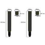 Dây đồng hồ khóa móc và vòng nylon, Dành cho Apple Watch 38mm