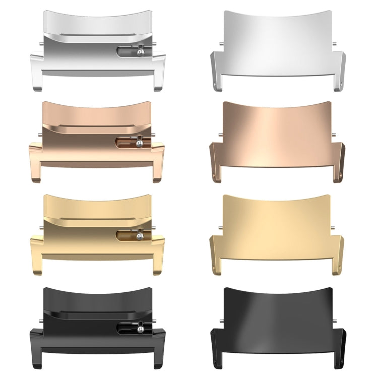 1 Pair 22mm Watch Band Stainless Steel Connector, For OPPO Watch X / X2 / OnePlus Watch 2 / 2R