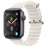 Dây đồng hồ silicone ZGA Ocean, Dành cho Apple Watch Series 4 44mm, Dành cho Apple Watch Series 3 42mm, Dành cho Apple Watch Series 2 42mm, Dành cho Apple Watch 42mm