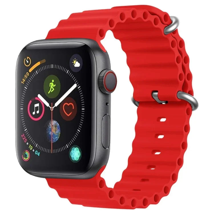 Dây đồng hồ silicone ZGA Ocean, Dành cho Apple Watch Series 4 44mm, Dành cho Apple Watch Series 3 42mm, Dành cho Apple Watch Series 2 42mm, Dành cho Apple Watch 42mm