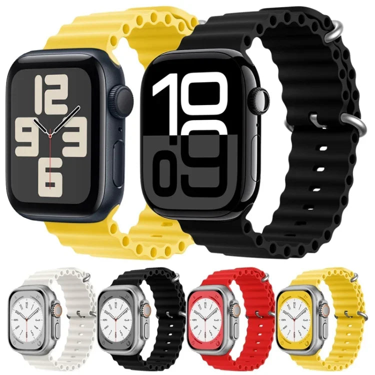 Dây đồng hồ silicone ZGA Ocean, Dành cho Apple Watch Series 4 44mm, Dành cho Apple Watch Series 3 42mm, Dành cho Apple Watch Series 2 42mm, Dành cho Apple Watch 42mm