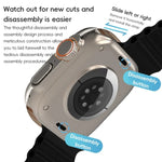 Dây đồng hồ silicone ZGA Ocean, Dành cho Apple Watch Series 4 44mm, Dành cho Apple Watch Series 3 42mm, Dành cho Apple Watch Series 2 42mm, Dành cho Apple Watch 42mm