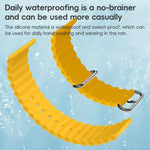Dây đồng hồ silicone ZGA Ocean, Dành cho Apple Watch Series 4 44mm, Dành cho Apple Watch Series 3 42mm, Dành cho Apple Watch Series 2 42mm, Dành cho Apple Watch 42mm