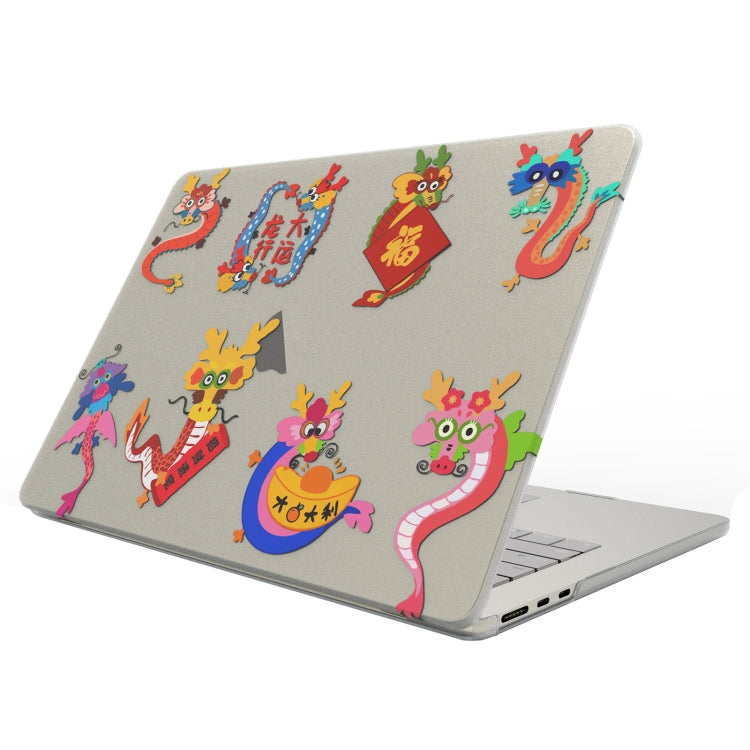 Ốp bảo vệ laptop mờ in họa tiết UV, dành cho MacBook Air 11.6 A1370 / A1465, MacBook Pro 13.3 A1278