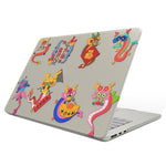 Ốp bảo vệ laptop mờ in họa tiết UV, dành cho MacBook Air 13.6 2025 / 2022 / 2023, dành cho MacBook Pro 13.3 A2338/A2251/A2289/A2159