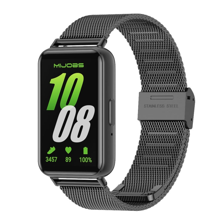 Dây đồng hồ kim loại khóa Milan Mijobs, Dành cho Samsung Galaxy Fit 3