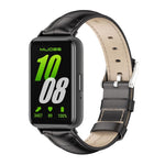 Dây đồng hồ da thật hai mặt Mijobs, dành cho Samsung Galaxy Fit 3