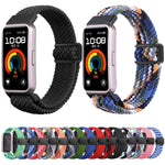 xDfind Magnetic Buckle Nylon Braid Watch Band, For Huawei Band 10 / 9 / 8