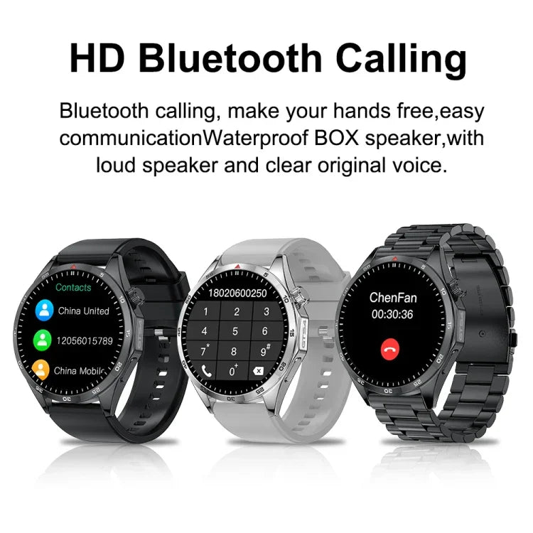 Đồng hồ thông minh GTS4/LT09 1.5 inch IP67 theo dõi thể dục sức khỏe Hỗ trợ gọi Bluetooth / Ngủ / Oxy trong máu / Nhịp tim, Dây silicone, Dây thép