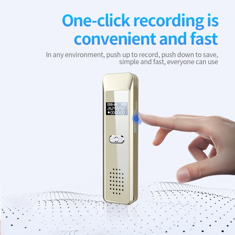 JNN Q7 Máy ghi âm giọng nói mini di động màn hình OLED, 4GB, 8GB, 16GB, 32GB
