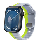 Dây đồng hồ silicone khóa ngược họa tiết sóng, dành cho Apple Watch Ultra 2 49mm, dành cho Apple Watch Series 9 45mm, dành cho Apple Watch Series 9 41mm, dành cho Apple Watch Ultra 49mm