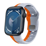 Dây đồng hồ silicone khóa ngược họa tiết sóng, dành cho Apple Watch Ultra 2 49mm, dành cho Apple Watch Series 9 45mm, dành cho Apple Watch Series 9 41mm, dành cho Apple Watch Ultra 49mm