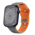 Dây đồng hồ silicone khóa ngược họa tiết sóng, dành cho Apple Watch Series 8 41mm, dành cho Apple Watch Series 8 45mm, dành cho Apple Watch SE 2022 40mm, dành cho Apple Watch SE 2022 44mm