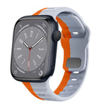 Dây đồng hồ silicone khóa ngược họa tiết sóng, dành cho Apple Watch Series 8 41mm, dành cho Apple Watch Series 8 45mm, dành cho Apple Watch SE 2022 40mm, dành cho Apple Watch SE 2022 44mm