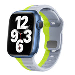 Dây đồng hồ silicone khóa ngược họa tiết sóng, dành cho Apple Watch Series 7 41mm, dành cho Apple Watch Series 7 45mm, dành cho Apple Watch SE 40mm, dành cho Apple Watch SE 44mm