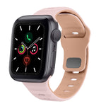 Dây đồng hồ silicone khóa ngược họa tiết sóng, dành cho Apple Watch Series 6 40mm, dành cho Apple Watch Series 6 44mm, dành cho Apple Watch Series 5 44mm, dành cho Apple Watch Series 5 40mm