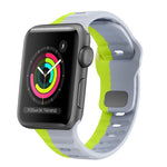 Dây đồng hồ silicone khóa ngược họa tiết sóng, dành cho Apple Watch Series 2 42mm, dành cho Apple Watch Series 2 38mm, dành cho Apple Watch 42mm, dành cho Apple Watch 38mm