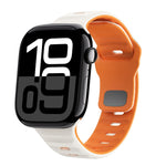 Dây đồng hồ silicone khóa ngược họa tiết sóng, dành cho Apple Watch Series 10 46mm, dành cho Apple Watch Series 10 42mm, dành cho Apple Watch SE 2023 44mm, dành cho Apple Watch SE 2023 40mm