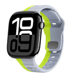 Dây đồng hồ silicone khóa ngược họa tiết sóng, dành cho Apple Watch Series 10 46mm, dành cho Apple Watch Series 10 42mm, dành cho Apple Watch SE 2023 44mm, dành cho Apple Watch SE 2023 40mm