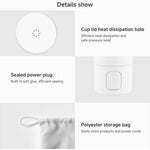 Cốc sưởi điện thông minh di động Xiaomi Mijia 2, phích cắm Mỹ