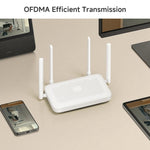 Bộ khuếch đại tín hiệu độc lập 4 kênh Xiaomi AX1500 Router WiFi 6 băng tần kép, phích cắm Mỹ, AX1500