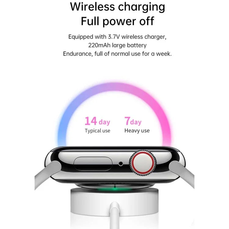 Đồng hồ thông minh thể thao WS11 MAX 2.2 inch, Hỗ trợ gọi Bluetooth / Ngủ / Oxy trong máu / Nhịp tim / Huyết áp