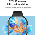 Đồng hồ thông minh thể thao WS11 MAX 2.2 inch, Hỗ trợ gọi Bluetooth / Ngủ / Oxy trong máu / Nhịp tim / Huyết áp