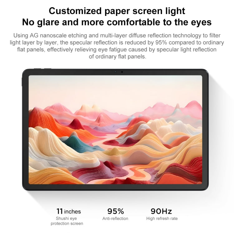 Máy tính bảng Lenovo Xiaoxin Pad 2024 màn hình giống giấy phiên bản học tập 11 inch WiFi, Android 13, Qualcomm Snapdragon 685 Octa Core, hỗ trợ nhận diện khuôn mặt, phiên bản học tập