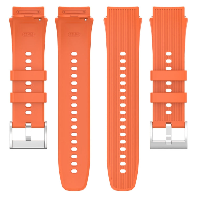 Vertical Texture Silicone Watch Band, For OPPO Watch X2