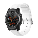 Dây da 22mm với khóa đuôi tròn, Dành cho Ticwatch Pro 2020, Dành cho Huawei Watch GT2E, Dành cho Samsung Galaxy Watch 3 45mm