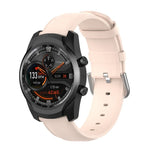 Dây da 22mm với khóa đuôi tròn, Dành cho Ticwatch Pro 2020, Dành cho Huawei Watch GT2E, Dành cho Samsung Galaxy Watch 3 45mm