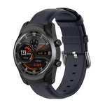 Dây da 22mm với khóa đuôi tròn, Dành cho Ticwatch Pro 2020, Dành cho Huawei Watch GT2E, Dành cho Samsung Galaxy Watch 3 45mm