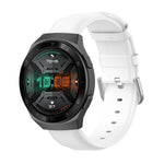 Dây da 22mm với khóa đuôi tròn, Dành cho Ticwatch Pro 2020, Dành cho Huawei Watch GT2E, Dành cho Samsung Galaxy Watch 3 45mm