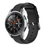 Dây da 22mm với khóa đuôi tròn, Dành cho Ticwatch Pro 2020, Dành cho Huawei Watch GT2E, Dành cho Samsung Galaxy Watch 3 45mm