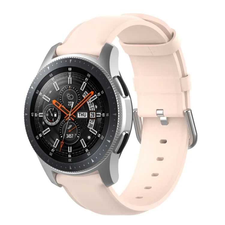 Dây da 22mm với khóa đuôi tròn, Dành cho Ticwatch Pro 2020, Dành cho Huawei Watch GT2E, Dành cho Samsung Galaxy Watch 3 45mm